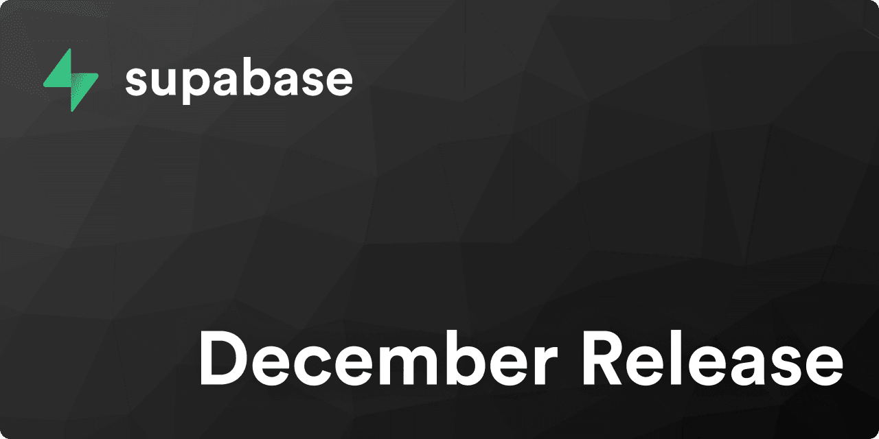 Supabase Beta December 2020